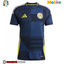 Moške Nogometnih dresov Škotska Domači EP 2024 Kratki rokavi